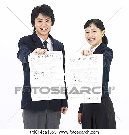 person, Asian, Korean, teenager, high school student, student, school uniform View Large Photo Image Stock Photography - person, Asian, Korean, teenager, high school student, student, school uniform. Fotosearch