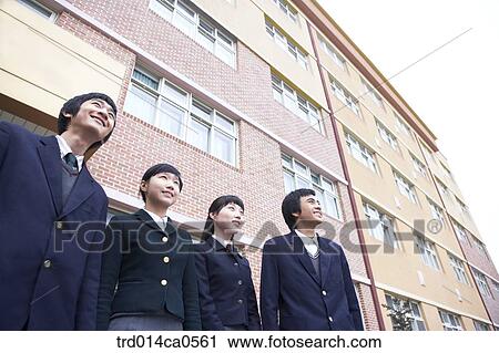 Korean, school uniform, education, boy, daytime View Large Photo Image Stock Image - Korean, school uniform, education, boy, daytime. Fotosearch