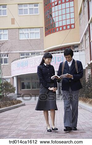 person, Asian, Korean, teenager, high school student, student, school View Large Photo Image Stock Image - person, Asian, Korean, teenager, high school student, student, school. Fotosearch