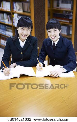 person, Asian, Korean, teenager, high school student, student, school View Large Photo Image Stock Image - person, Asian, Korean, teenager, high school student, student, school. Fotosearch