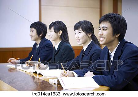 person, Asian, Korean, teenager, high school student, student, school View Large Photo Image Stock Image - person, Asian, Korean, teenager, high school student, student, school. Fotosearch