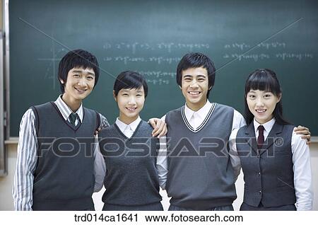 person, Asian, Korean, teenager, high school student, student, school View Large Photo Image Stock Image - person, Asian, Korean, teenager, high school student, student, school. Fotosearch