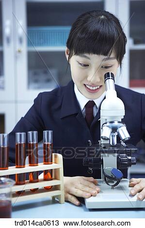 science, lab, observation, school uniform, classroom, education View Large Photo Image Stock Image - science, lab, observation, school uniform, classroom, education. Fotosearch