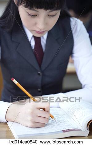 textbook, school uniform, classroom, education, daytime, Asian View Large Photo Image Stock Image - textbook, school uniform, classroom, education, daytime, Asian. Fotosearch