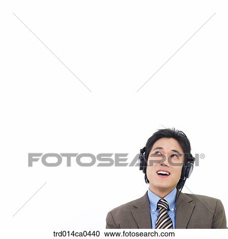 Stock Image - boy, necktie, object, Asian, smile. Fotosearch