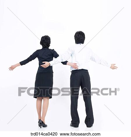 Stock Image - boy, object, Asian, back, behind. Fotosearch