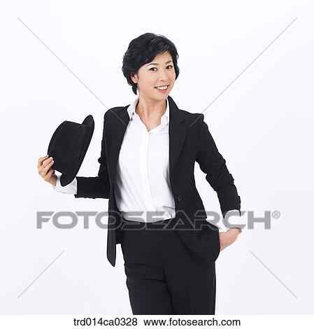 object, Asian, hat, smile, business, businesswoman View Large Photo Image Stock Photo - object, Asian, hat, smile, business, businesswoman. Fotosearch