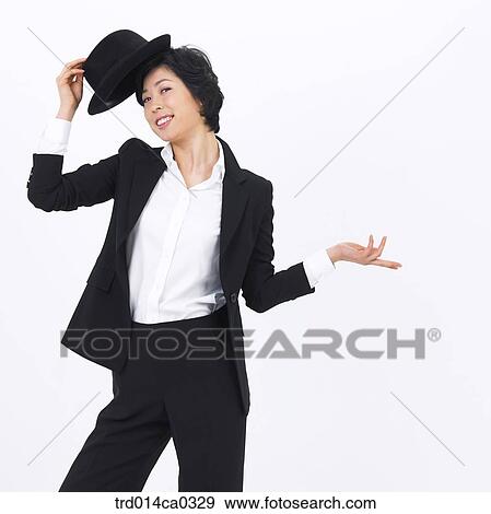 object, hat, smile, business, person, shirt View Large Photo Image Stock Photo - object, hat, smile, business, person, shirt. Fotosearch