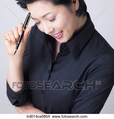 person, Asian, woman, Korean, businesswoman, young View Large Photo Image Picture - person, Asian, woman, Korean, businesswoman, young. Fotosearch