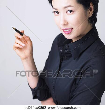 person, Asian, woman, Korean, businesswoman, young View Large Photo Image Stock Image - person, Asian, woman, Korean, businesswoman, young. Fotosearch