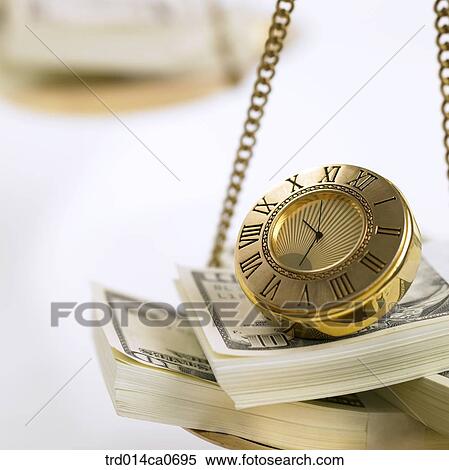 dollar, money, clock, bill, concept, close-up,?? View Large Photo Image Stock Photography - dollar, money, clock, bill, concept, close-up,??. Fotosearch