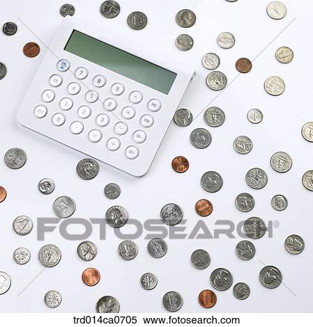 economy, calculator, object, money, coin, concept View Large Photo Image Stock Photography - economy, calculator, object, money, coin, concept. Fotosearch