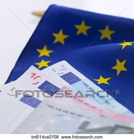 economy, flag, object, money, euro, bill, concept View Large Photo Image Stock Photo - economy, flag, object, money, euro, bill, concept. Fotosearch