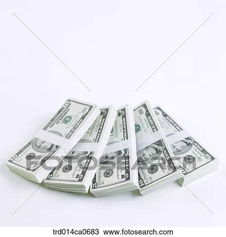 Stock Image - economy, object, dollar, money, bill, concept. Fotosearch