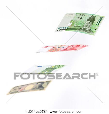 economy, object, money, new note, yen, Chinese yen View Large Photo Image Picture - economy, object, money, new note, yen, Chinese yen. Fotosearch