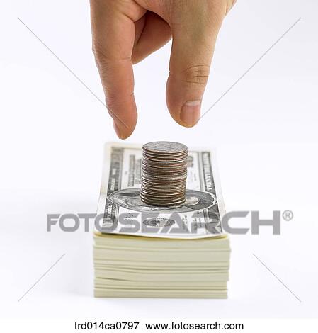 Stock Photo - object, object, finance, economy, money, bill, money. Fotosearch