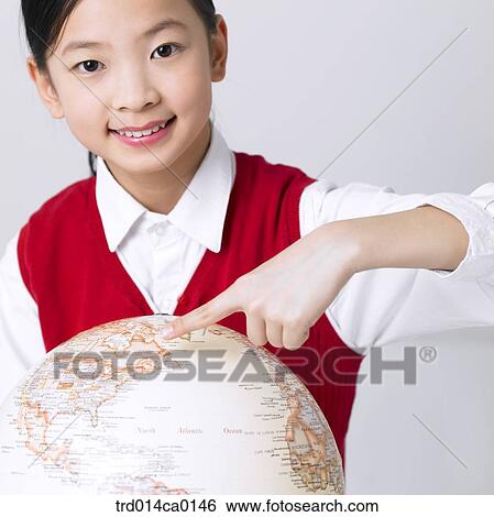 Stock Photograph - education, object, Asian, smile, person, child. Fotosearch