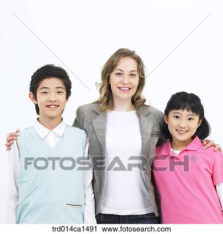 person, Westerner, Asian, boy, woman View Large Photo Image Stock Image - person, Westerner, Asian, boy, woman. Fotosearch