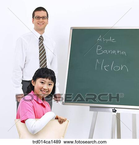 Stock Photo - person, Westerner, Asian, boy, woman. Fotosearch