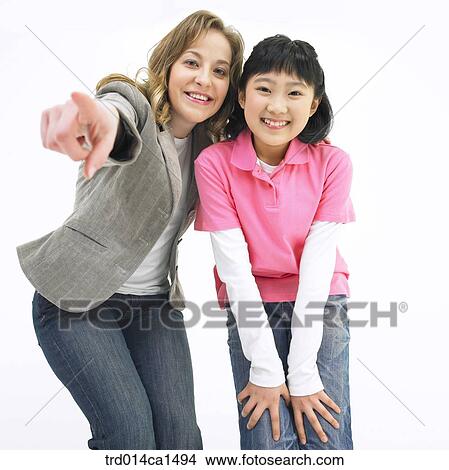 Picture - person, Westerner, Asian, woman, object, Korean. Fotosearch