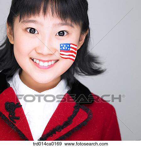 school uniform, education, national flag, object, Asian, American national flag View Large Photo Image Stock Photo - school uniform, education, national flag, object, Asian, American national flag. Fotosearch