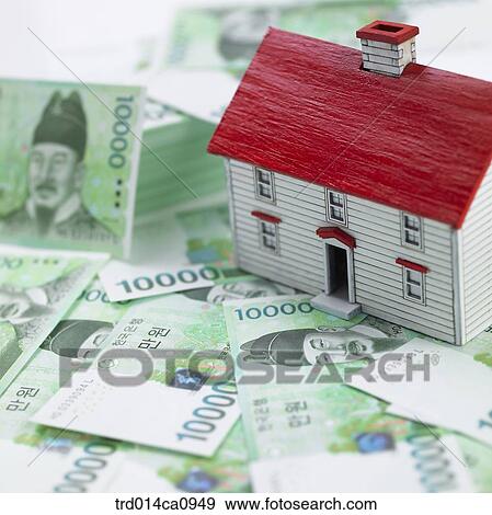 house, model house, house, model, money, bill, money View Large Photo Image Stock Photo - house, model house, house, model, money, bill, money. Fotosearch