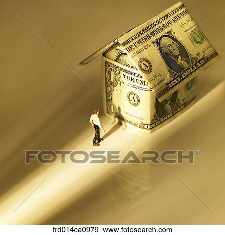 house, money, bill, money, person, model, shadow View Large Photo Image Stock Photo - house, money, bill, money, person, model, shadow. Fotosearch