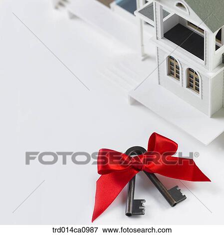 object, house, model house, house, model, key, golden key View Large Photo Image Stock Photo - object, house, model house, house, model, key, golden key. Fotosearch