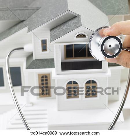 object, house, model house, house, model, stethoscope, concept View Large Photo Image Stock Photo - object, house, model house, house, model, stethoscope, concept. Fotosearch