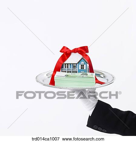 object, house, model house, house, model, money, bill View Large Photo Image Stock Photo - object, house, model house, house, model, money, bill. Fotosearch
