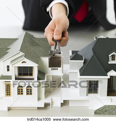 object, house, model house, house, model, hand, key View Large Photo Image Stock Photography - object, house, model house, house, model, hand, key. Fotosearch