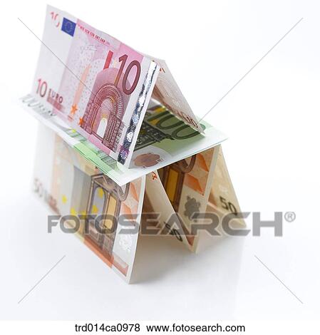Stock Photo - object, money, bill, money, concept, real estate. Fotosearch