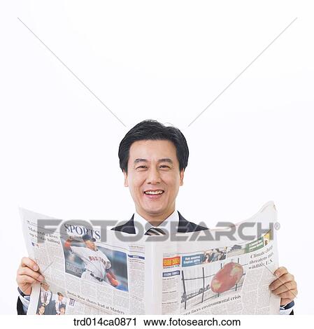 Stock Image - person, Asian, middle age, boy, Korean. Fotosearch