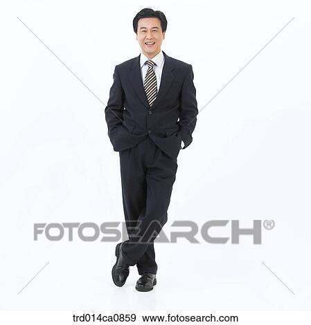 Stock Photo - person, Asian, middle age, boy, Korean. Fotosearch