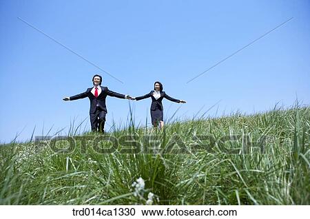 Stock Image - person, Asian, boy, woman, outdoor. Fotosearch