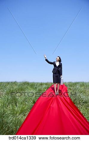 Stock Photo - person, Asian, woman, outdoor, rest, business. Fotosearch