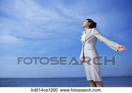 person, Asian, woman, outdoor, business, rest View Large Photo Image Stock Image - person, Asian, woman, outdoor, business, rest. Fotosearch