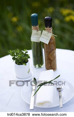 table, fork, knife, tablecover, tablecloth, tablespread, napkin View Large Photo Image Stock Photo - table, fork, knife, tablecover, tablecloth, tablespread, napkin. Fotosearch
