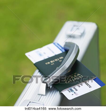 bag, suitcase, passport, ticket, travel, trip, journey View Large Photo Image Stock Photography - bag, suitcase, passport, ticket, travel, trip, journey. Fotosearch