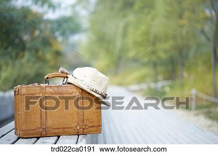 Stock Image - knapsack, pack, rucksack, bag, suitcase, suitcase, pack. Fotosearch