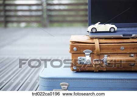 Stock Photograph - knapsack, pack, rucksack, bag, suitcase, suitcase, pack. Fotosearch