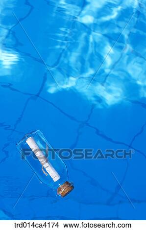 swimmingplace, swimmingpool, water, glassbottle, bottle, corkstopper, letter View Large Photo Image Picture - swimmingplace, swimmingpool, water, glassbottle, bottle, corkstopper, letter. Fotosearch