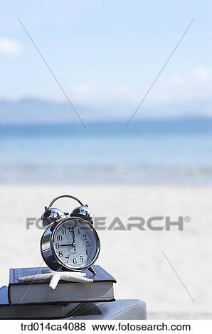 beach, water, sand, clock, watch, star, starshape View Large Photo Image Stock Photo - beach, water, sand, clock, watch, star, starshape. Fotosearch