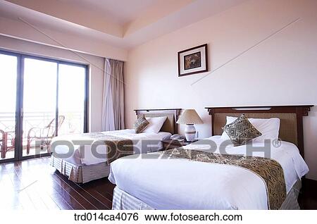 bed, bedroom, indoor, frame, pillow, cushion, window View Large Photo Image Stock Photograph - bed, bedroom, indoor, frame, pillow, cushion, window. Fotosearch