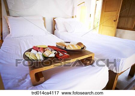 bed, bedroom, sheet, plate, dish, platter, saucer View Large Photo Image Stock Photo - bed, bedroom, sheet, plate, dish, platter, saucer. Fotosearch