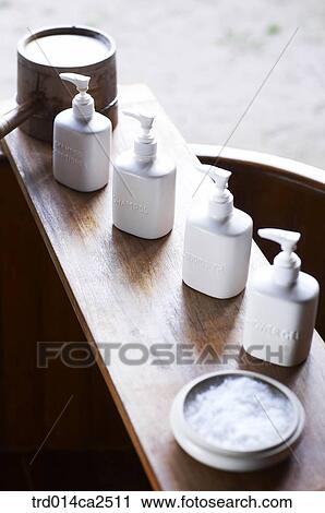 Stock Image - severalthings, stilllife, tub, cask, barrel, pail, bucket. Fotosearch