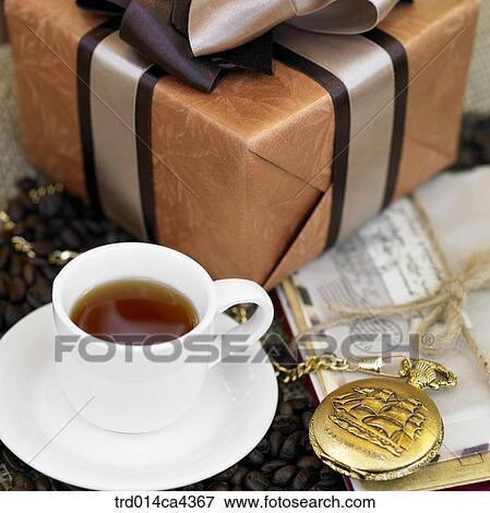 present, gift, packing, case, packingcase, coffee View Large Photo Image Stock Photo - present, gift, packing, case, packingcase, coffee. Fotosearch