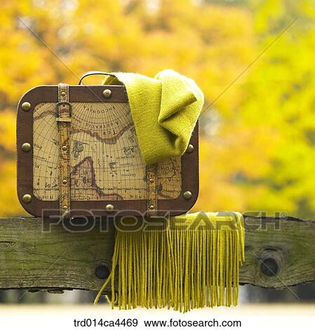 trip, fall, travel, suitcase, bag, journey, autumn View Large Photo Image Stock Photo - trip, fall, travel, suitcase, bag, journey, autumn. Fotosearch