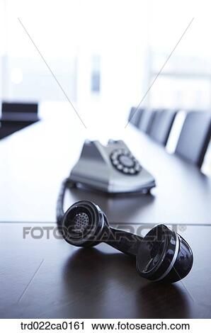 Stock Image - indoor, company, day, daytime, conferenceroom, stilllife, object. Fotosearch