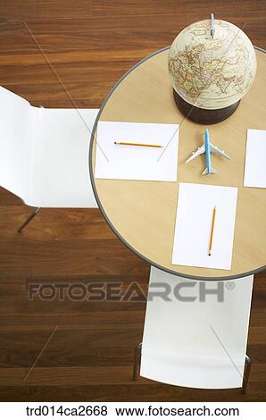 severalthings, indoor, stilllife, table, chair, highangle, highangleview View Large Photo Image Stock Photo - severalthings, indoor, stilllife, table, chair, highangle, highangleview. Fotosearch